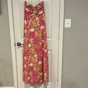 Lilly Pulitzer Women’s XS Strapless Maxi Dress